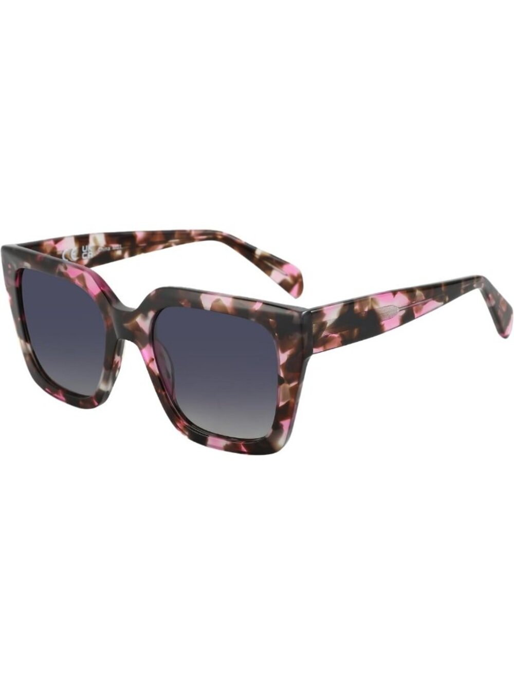 Trendy Oversized Polarized Square Sunglasses for Women - Retro UV400 Sun Shades
